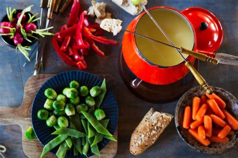 Zaanlander Kaasfondue Recept Allerhande Albert Heijn