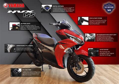 Yamaha NVX 155 STD Motor... - Tay Motors - Kuching Sarawak | Facebook