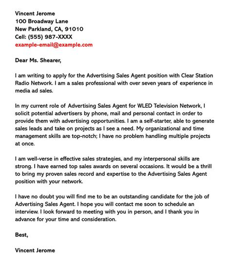 Best Sales Cover Letter Examples How To Write