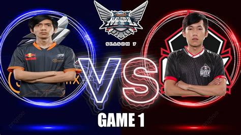 Mpl Id S Genflix Aerowolf Vs Geek Fam Game Mlbb Professional League