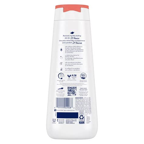 Dove Rebalancing Body Wash White Peach And Rice Milk Shop Body Wash