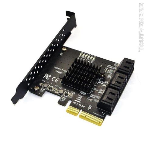 Pci E Sata 3 0 6 Ports D Extension Adaptateur Carte Graphiqu En France