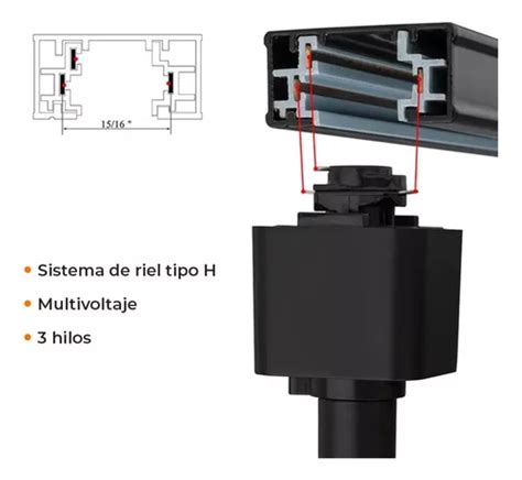 Riel Blanco Dos Metros Lampara Techo Ys B En Venta En Zapopan