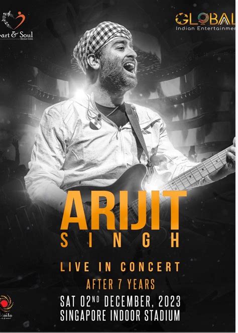 Arijit Singh Vip Tickets Tickets And Vouchers Event Tickets On Carousell