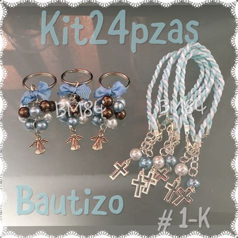 Llaveros Bautizo Kit Pzas Llavero Bautizo Llaveros Bautizo