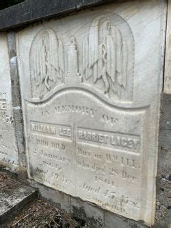 Harriet Lacey Lee Memorial Find A Grave