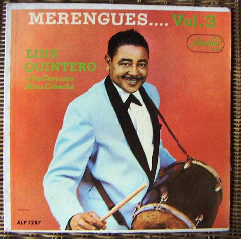 Afroantillana Luis Quintero Merengues Vol 3 Lp 12 Dvn U S 53 90