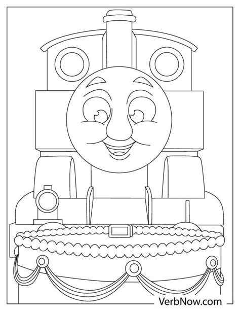 Free Thomas The Train Coloring Page And Book For Download Printable Pdf