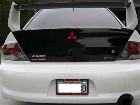 What S Your Rear Emblem Badge Setup EvolutionM Mitsubishi Lancer