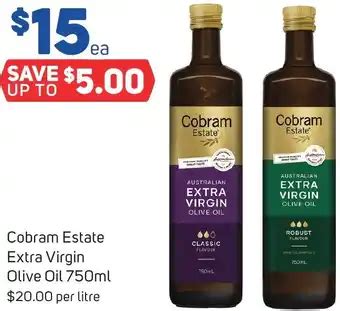 Cobram Estate Extra Virgin Olive Oil Ml Offer At Foodland