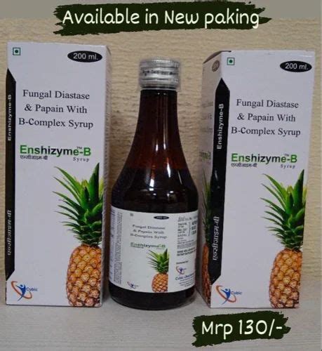 B Complex Fungal Diastase Mg Pepsin Mg Syrup With Monocarton