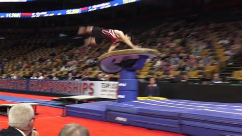 Zachary Martin Vault 2018 Us Gymnastics Championships Junior