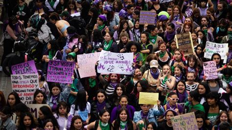 Puntos De Concentración De Marchas Para El Día De La Mujer