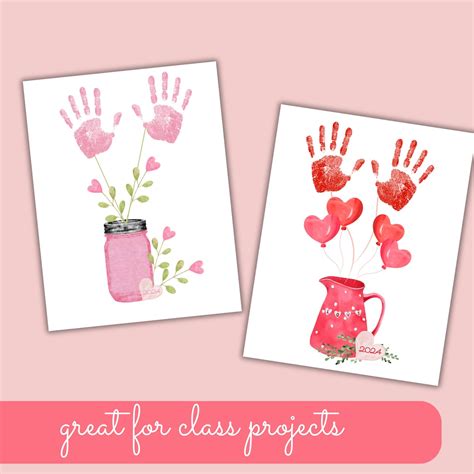 Valentines Handprint Craft, Handprint Art, Handprint Craft, Valentine ...