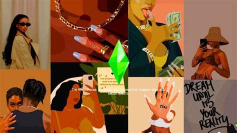 Black Girls Aesthetic Loading Screen By Donavingames Sims Cas