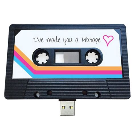 Gb Gb Gb Usb Mixtape Retro Anniversary Gift Loved One Etsy