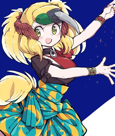 The Big Imageboard Tbib 1girl Bird Girl Bird Tail Bird Wings Blonde