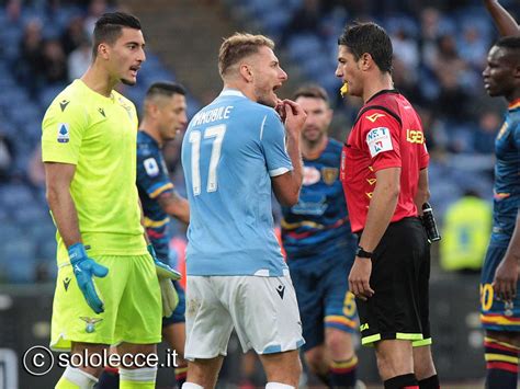 La Designazione Ambo Secco Per Lecce Spal L Arbitro Del Caos Di Lazio