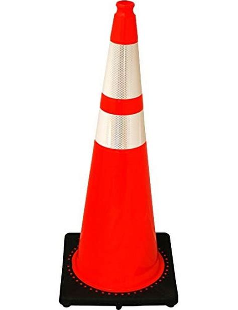 Jbc Traffic Cones With Reflective Collars Heavy Duty Lbs