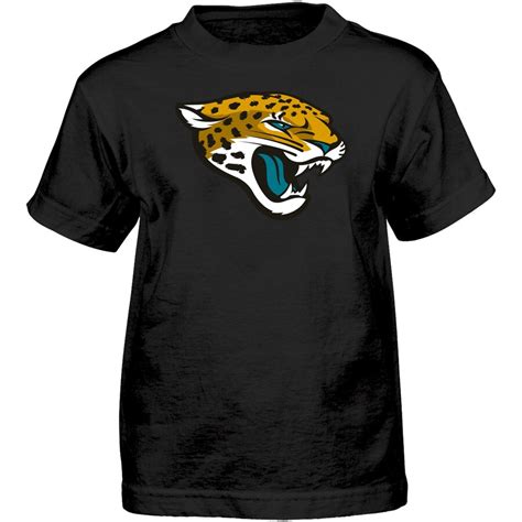 Preschool Black Jacksonville Jaguars Team Logo Short Sleeve T-Shirt