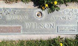 Afton Clark Wilson 1903 1966 Mémorial Find a Grave