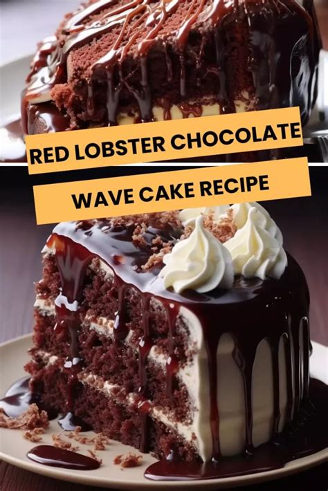 Red Lobster Chocolate Wave Cake Recipe – Hungarian Chef