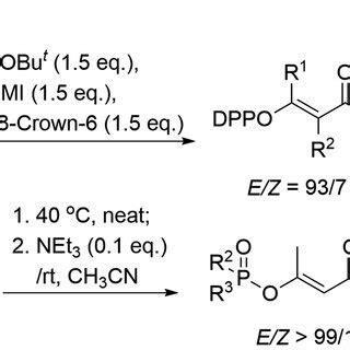 E Stereoselective Synthesis Of Unsaturated Esters From Enol