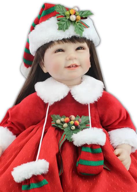 Buy 55cm Silicone Reborn Baby Dolls For Girls