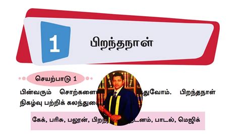 Grade 8 Tamil Second Language Lesson 1 Youtube