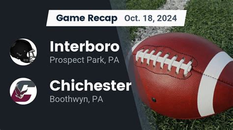 Interboro High School Prospect Park Pa Varsity Football