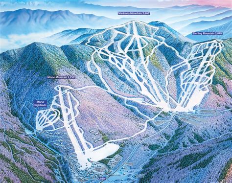 Smugglers Notch Trail Map Vertical Stats Profile • Nyskiblog Directory