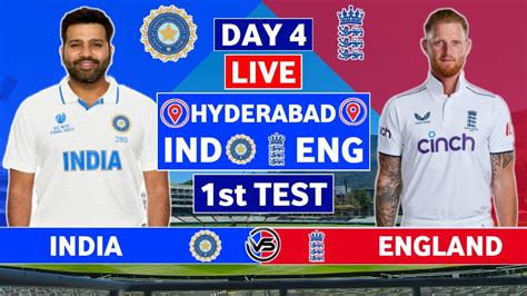 India V England 1st Test Day 4 Live Scores Ind V Eng Test Live Scores