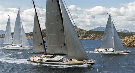 Perini Navi Cup Sailing Back to Sardinia - Megayacht News