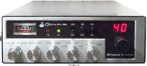 Rigpix Database Cb Freeband And More Cobra Gtl