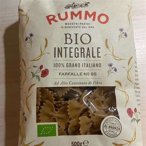 Rummo Farfalle Integrali Bio Review Abillion