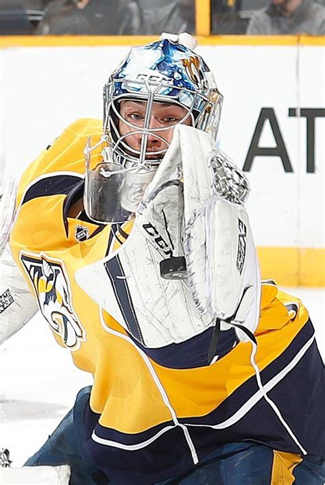 Juuse Saros, Nashville Predators | Nashville predators hockey, Nhl season, Predators hockey