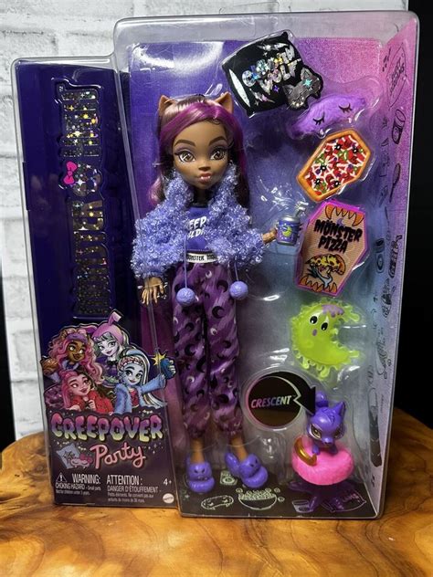 Monster High Creepover Party Clawdeen Wolf G3 Doll NEW Sealed EBay