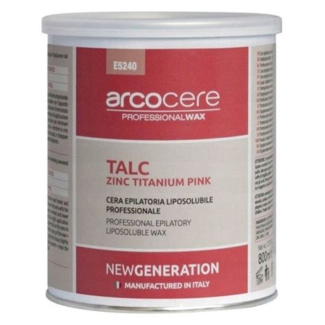 Arcocere Wosk Do Depilacji W Puszce Z Talkiem Ml Titanium Pink