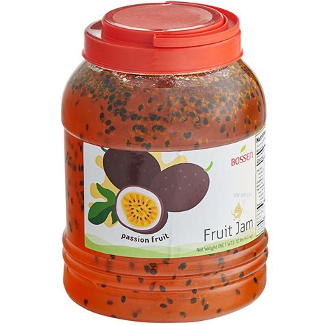 Bossen Passion Fruit Jam Smoothie Paste 10 Lb