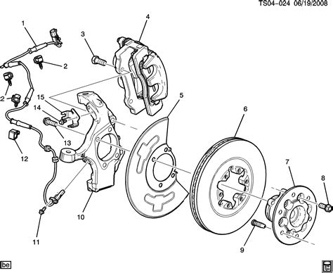 COLORADO SPORT 2WD Brake Caliper Mounting Front Knuckle Chevrolet