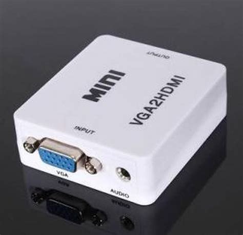 Vga Naar Hdmi Mini Box Converter Bol