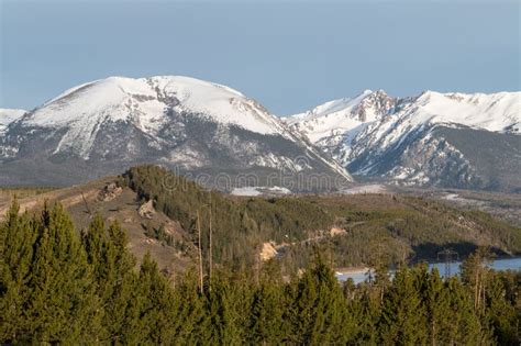 Late Spring In The Colorado Mountains Of Summit County Stock Image