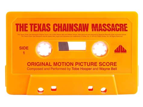 The Texas Chain Saw Massacre Original Motion Picture Soundtrack Cassette