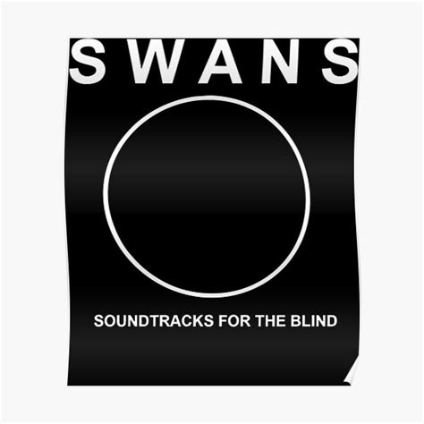 Póster MEJOR VENDEDOR Mercancía del logotipo de la banda SWANS