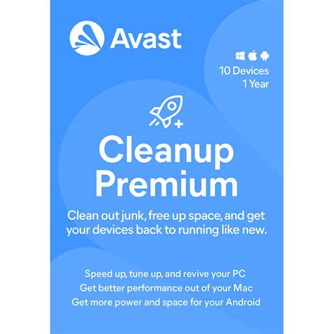 Computeractive Software Store Avast Cleanup Premium 2024 10 D 1 YR