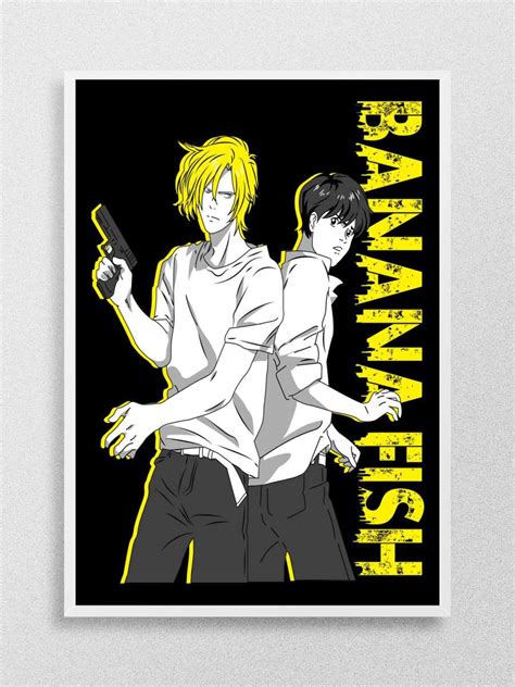 Banana Fish Anime Anime Poster Er Evesiz Y Ksek Kalite Anime Duvar