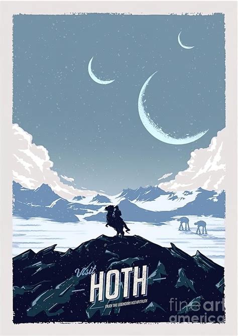 Visit Hoth Painting by Edward Darren | Fine Art America