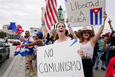 Cubans In Miami Talk Of Boating To Island To Back Protests Instagram