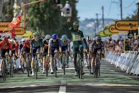 Biniam Girmay remporte sa troisième étape sur le Tour de France