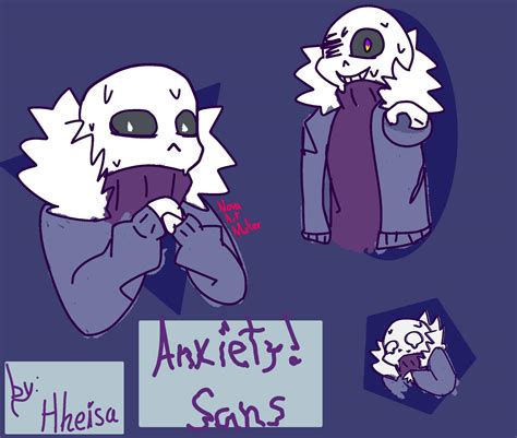 Conozcan a Anxiety Sans por Hheisa Undertale Español Amino